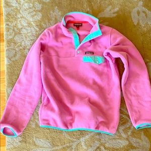 Patagonia Pink Synchilla Small